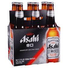 Asahi — 6 Pack 12oz Bottles