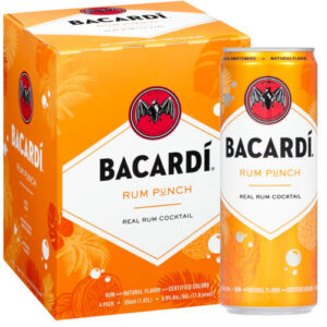 Bacardi Cktl Rum Punch — 4 Pack