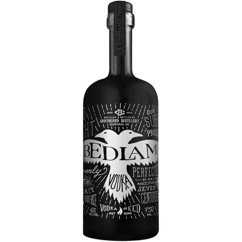 Bedlam Vodka — 750ml
