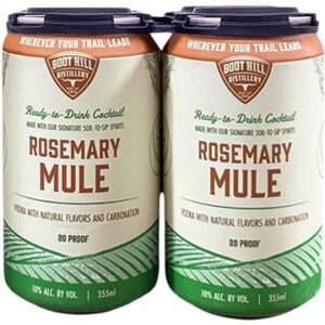 Boot Hill Rosemary Mule — 4 Pack 12oz Cans