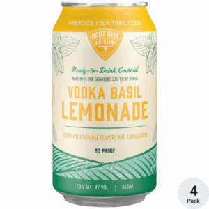 Boot Hill Basil Lemonade — 4 Pack 12oz Cans
