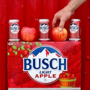Busch Apple Light — 12 Pack 12oz Cans
