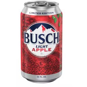 Busch Apple Light — 30 Pack 12oz Cans