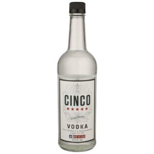CINCO VODKA 750ML