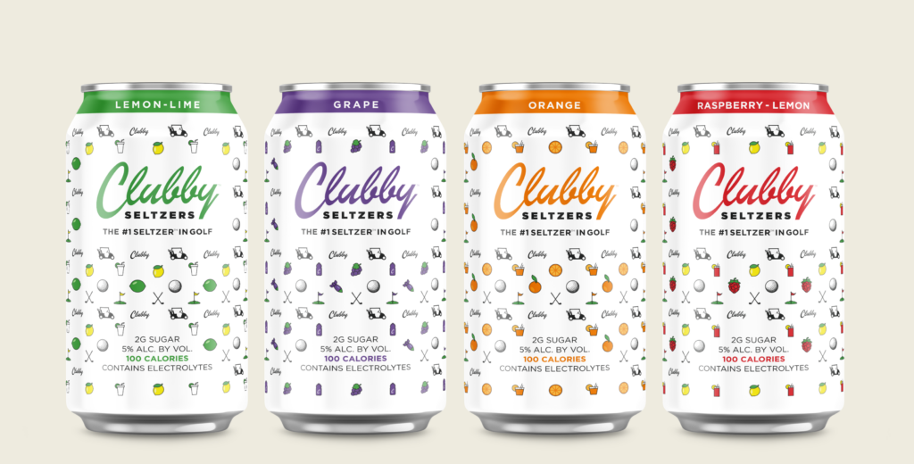 Clubby Seltzer — 6 Pack 12oz Cans
