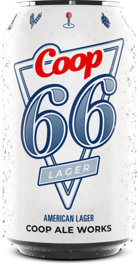 Coop 66 Lager — 6 Pack 12oz Cans