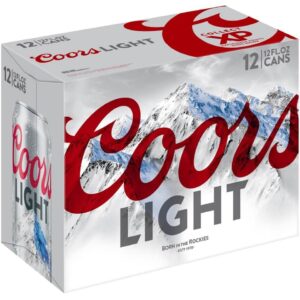 Coors Light — 12 Pack 12oz Cans