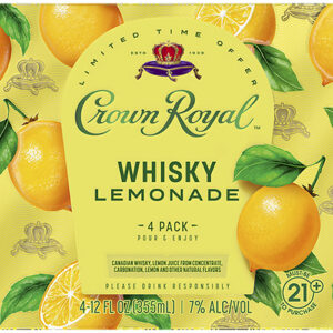 Crown Royal Ckt Lemonade — 4 Pack