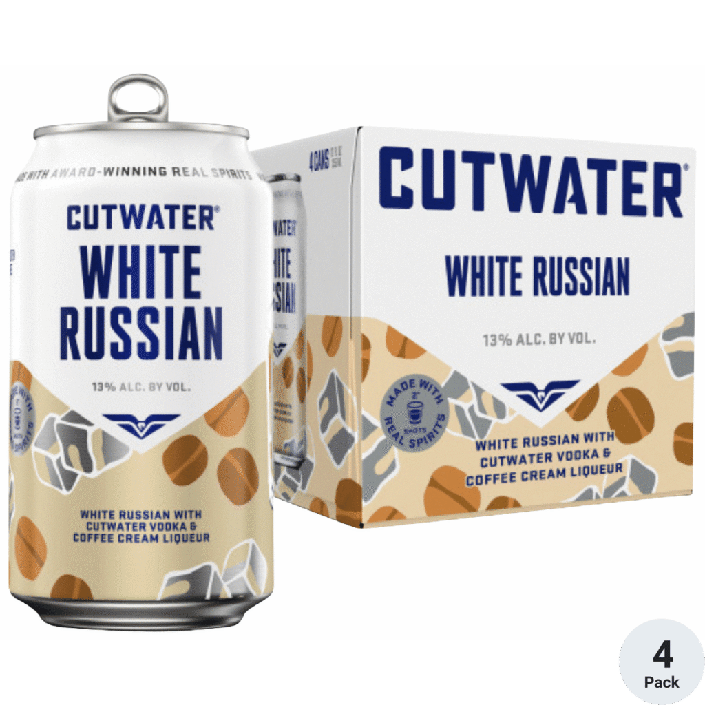 Cutwater White Russian — 4 Pack 12oz Cans