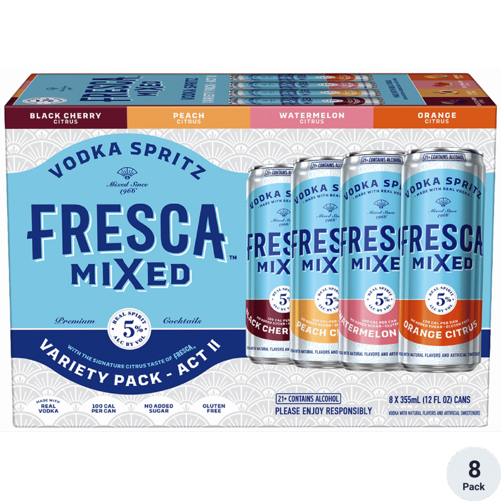 FRESCA VARIETY VODKA SPRITZ 3/8/12CN