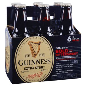 Guinness Stout Extra — 6 Pack 12oz Bottles