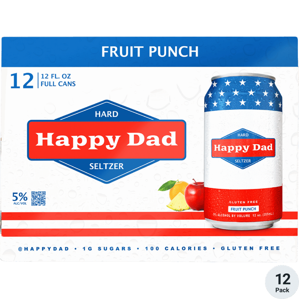 Happy Dad Fruit Punch — 12 Pack