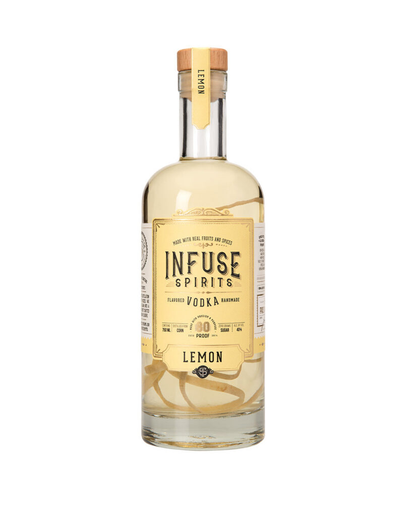 INFUSE LEMON VODKA 750ML