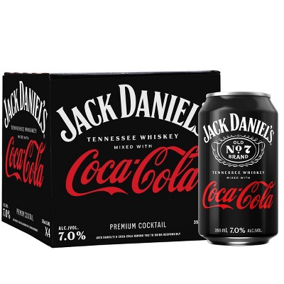 JACK & COKE RTD 4 PK