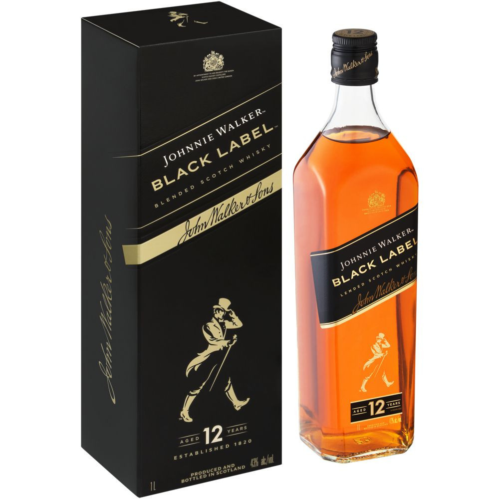 Johnnie Walker Black — 750ml