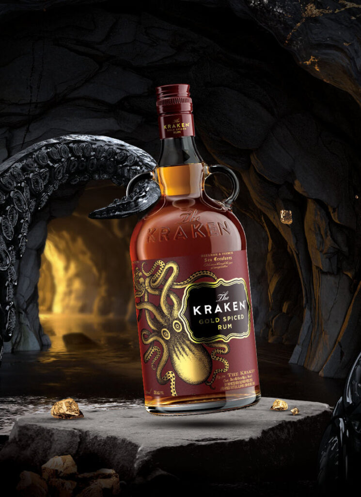 Kraken Gold Spice Rum — 750ml