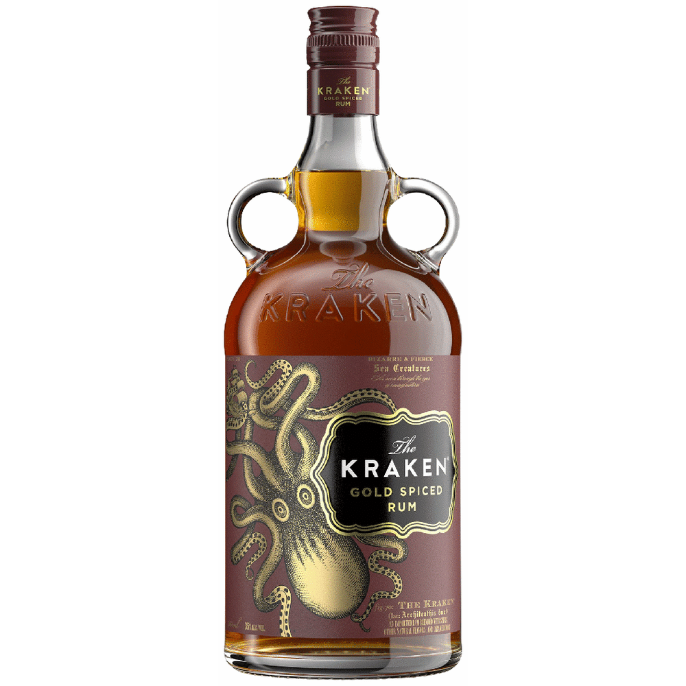 KRAKEN GOLD SPICE RUM 750ML