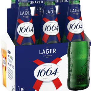 Kronenbourg 1664 — 6 Pack 12oz Bottles