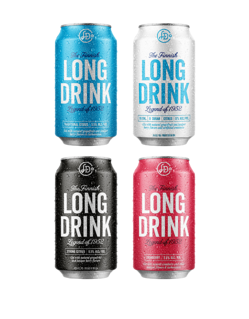 Long Drink Zero Variety — 12 Pack 12oz Cans
