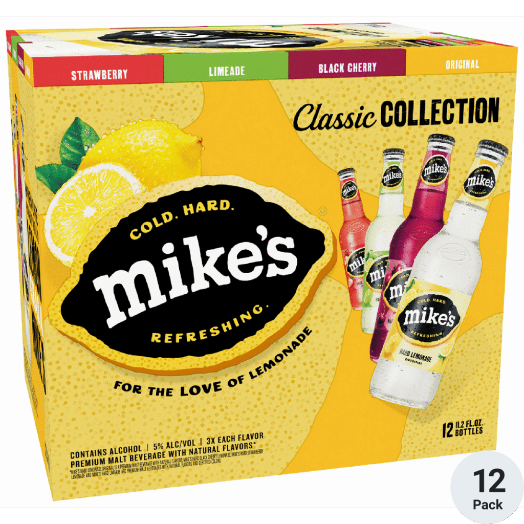 Mikes Hard Variety — 12 Pack 12oz Cans