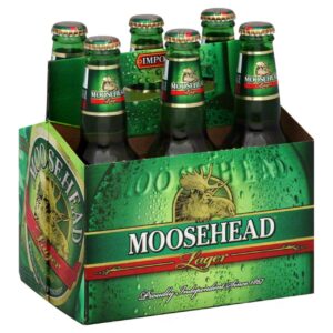 Moosehead Lager — 6 Pack 12oz Cans