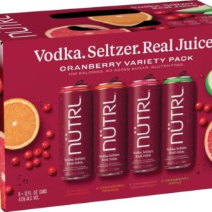Nutrl Cranberry — 4 Pack 12oz Cans