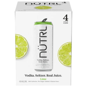 Nutrl Lime — 4 Pack 12oz Cans