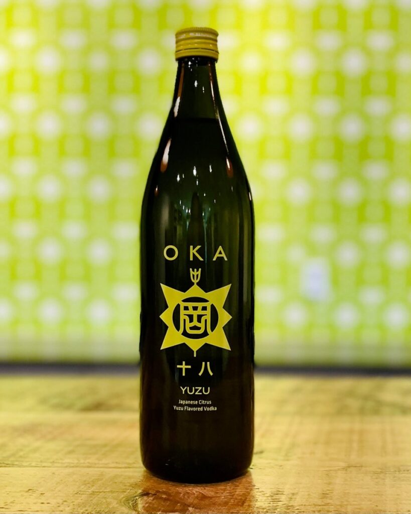 Oka Japenese Yuzu Vodka — 900ml