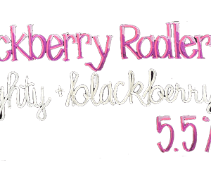 Okcider Blackberry Radler 4/6/ — 355ml