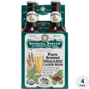 Sam Smith Organic Lager — 4 Pack 14oz Cans