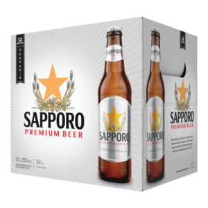 Sapporo — 6 Pack 12oz Bottles