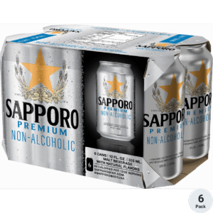 Sapporo — 6 Pack 12oz Cans
