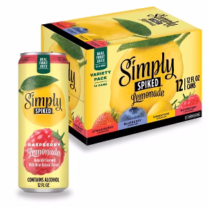 Simply Spiked Lemonade Variety 2/12Cn