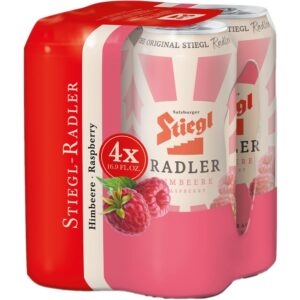 Stiegl Himbeere Rspbry Radler — 4 Pack 16oz Cans