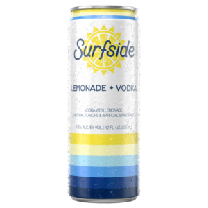 Surfside Lemonade Vodka — 4 Pack 12oz Cans