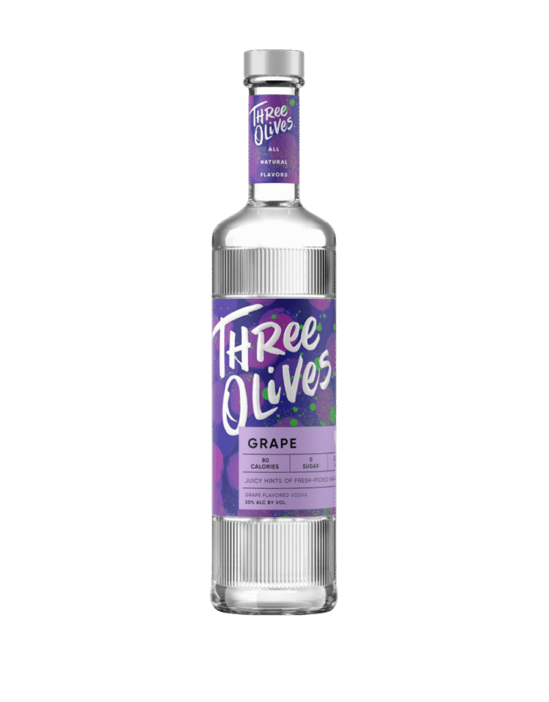 THREE OLIVES GRAPE VODKA 7