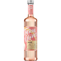 THREE OLIVES ROSE VODKA 1L