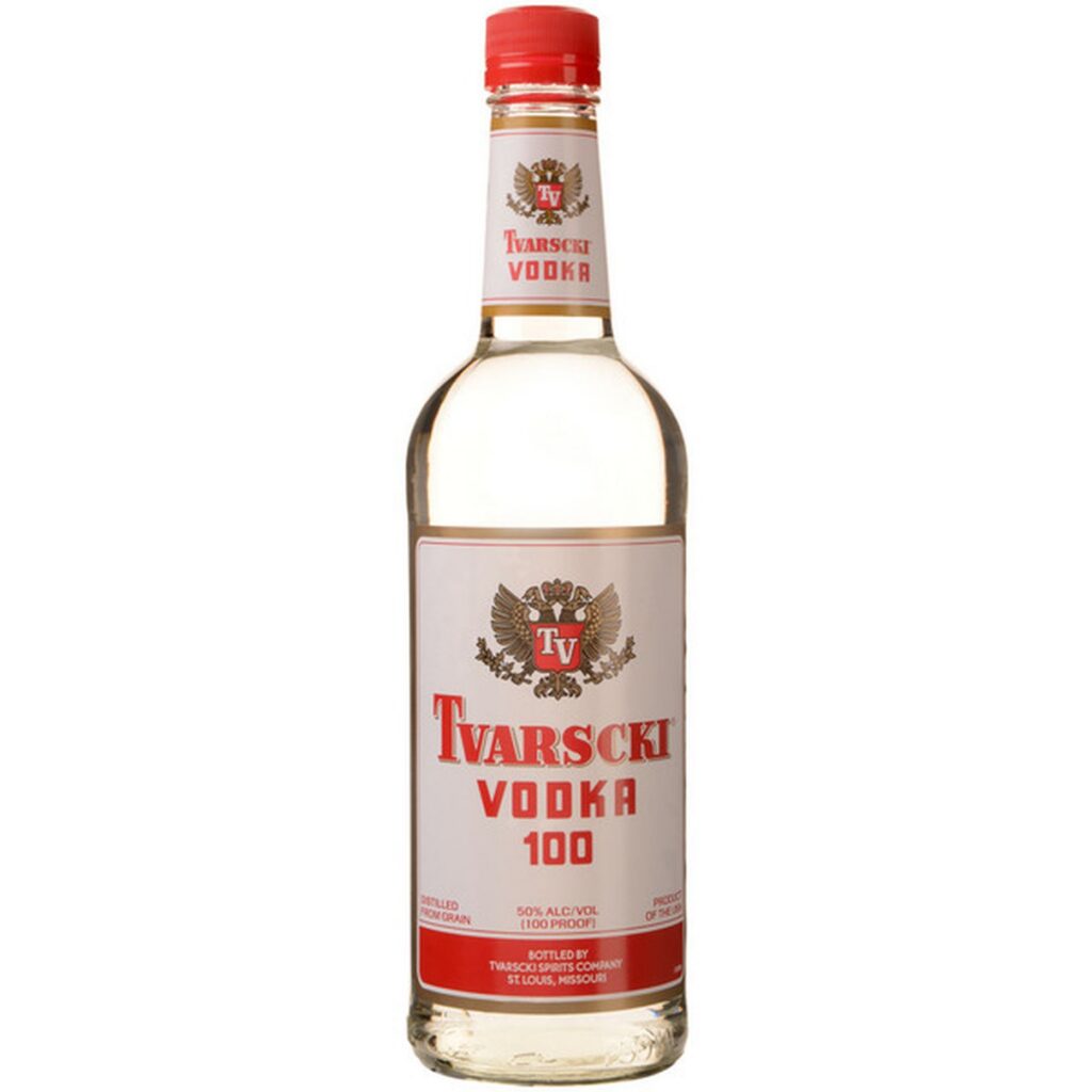 TVARSCKI 100 VODKA PET 750ML