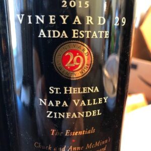 Vineyard 29 Zinfandel Aida