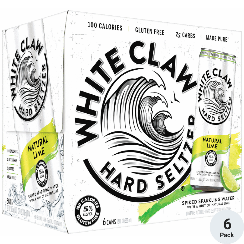 White Claw Lime — 6 Pack 12oz Cans