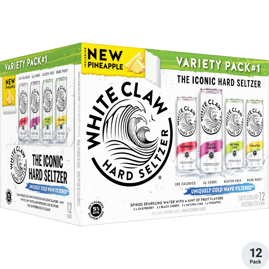 White Claw Variety #1 — 12 Pack 12oz Cans