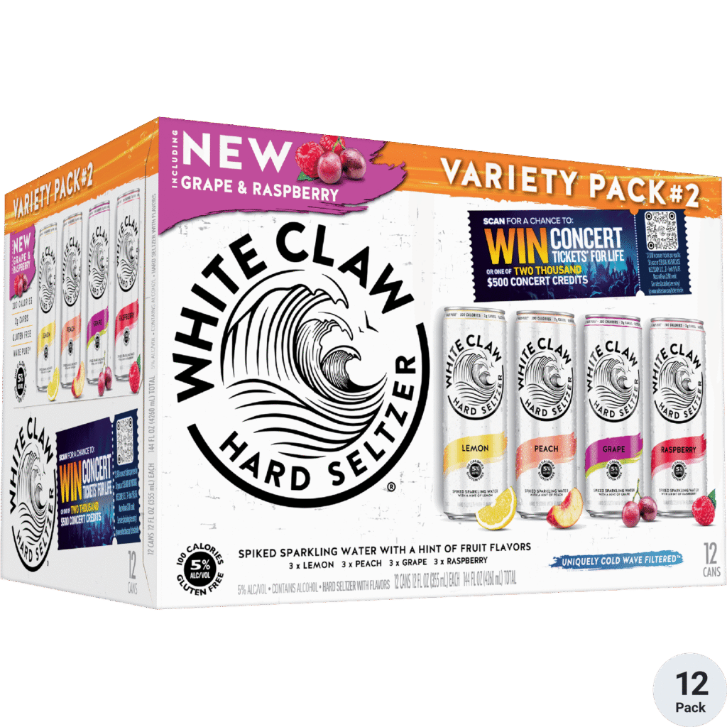 White Claw Varity #2 — 12 Pack 12oz Cans