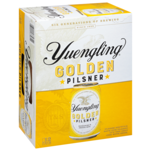 Yuengling Golden Pilsner — 12 Pack 12oz Cans